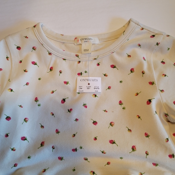 New! Crewcuts Girls long sleeve skater dress Floral NWT - Picture 5 of 8